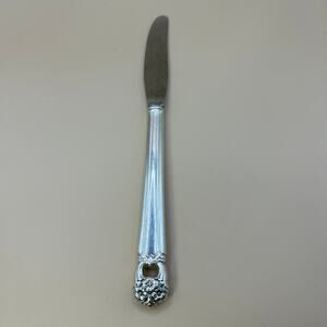Modern Hollow Grille Knife Eternally Yours Silverplate 1941 International Silver